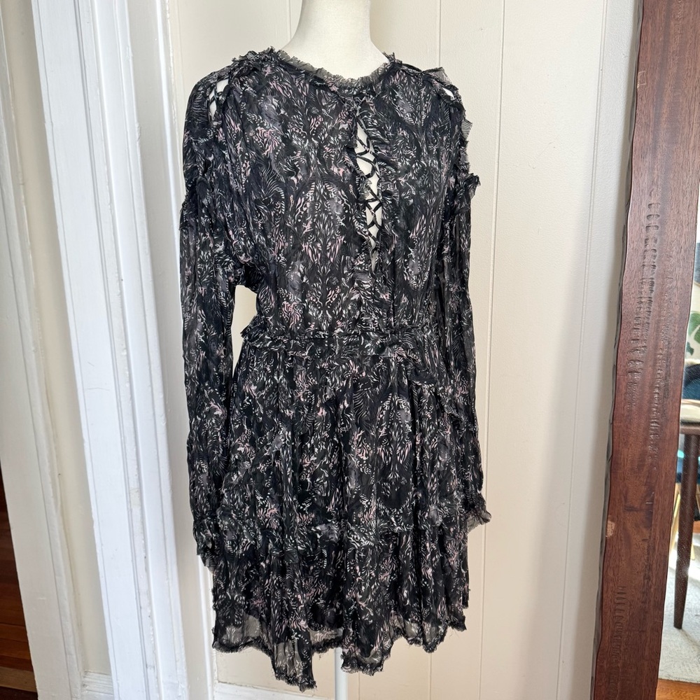 IRO Darling Cut Out and Open Back Dress size 36 US 2 - Picture 3 of 17
